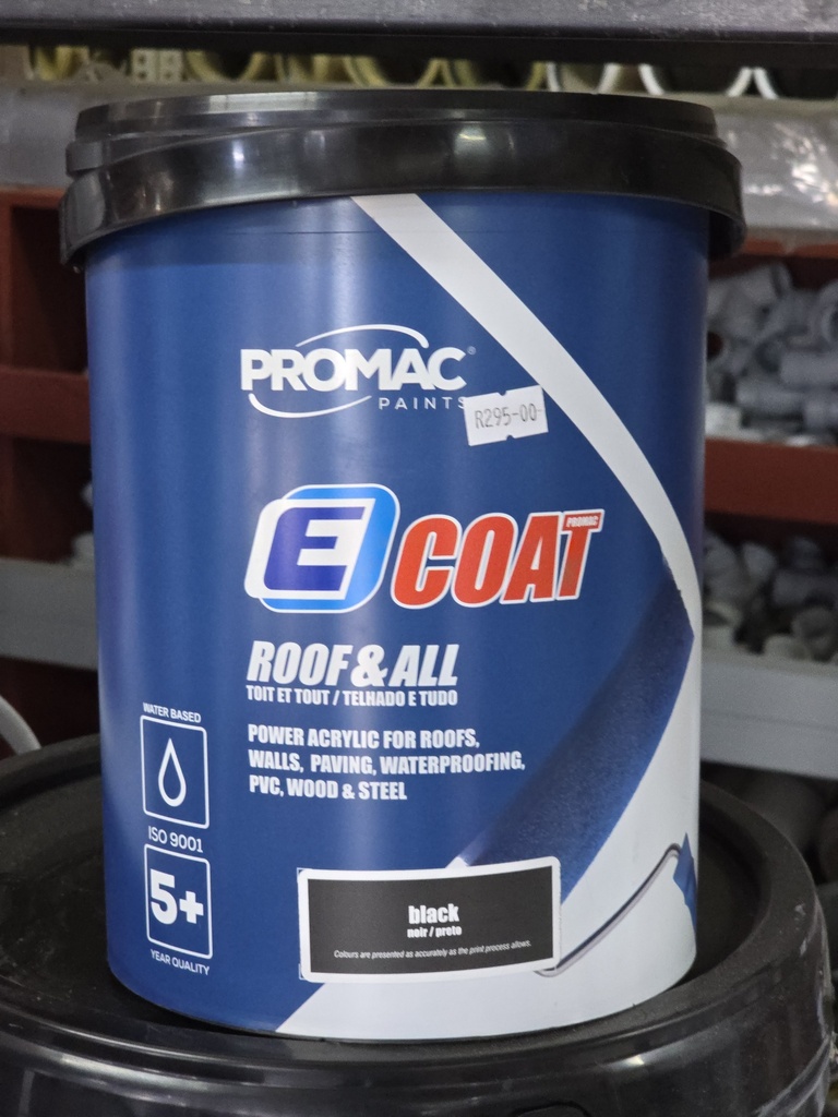 Promac E coat Roof and All Black