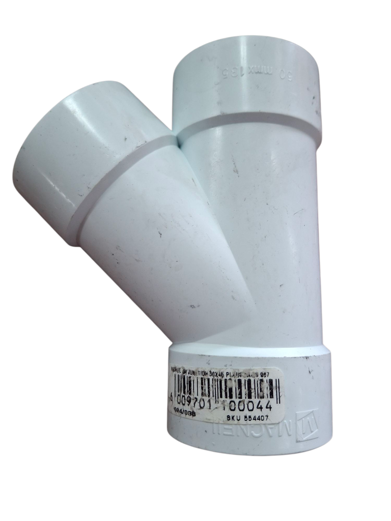 50mm Pvc Plain Y Junction 