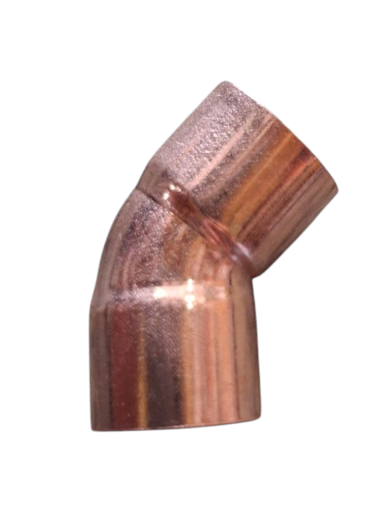 ½ Copper 45 Elbow
